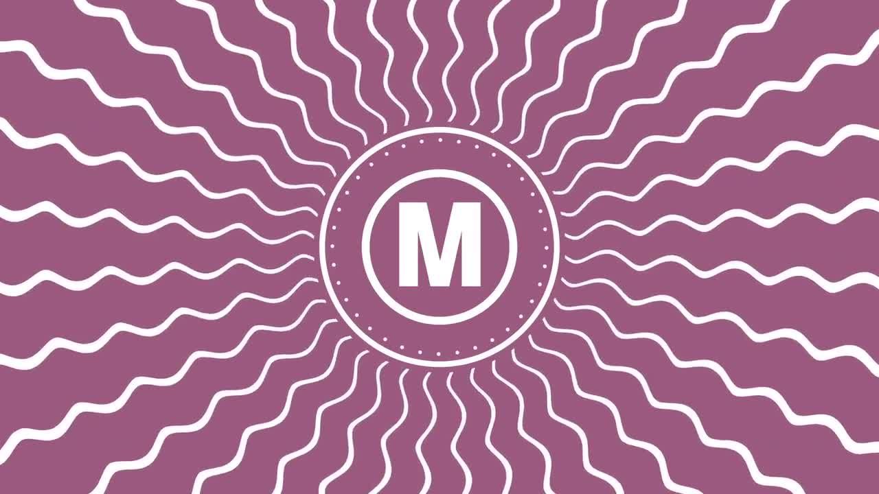 几何激烈的徽标显示素材库精选AE模板