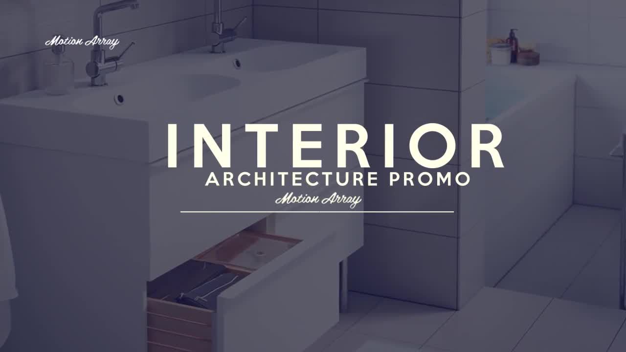 室内建筑促销幻灯片素材库精选AE模板