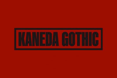 Kaneda Gothic Font Family素材之家精选英文字体