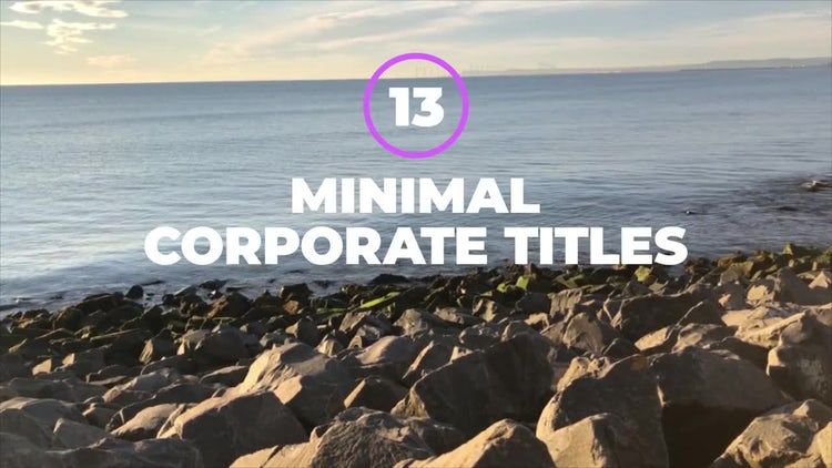 动态全屏标题动画素材库精选AE模板