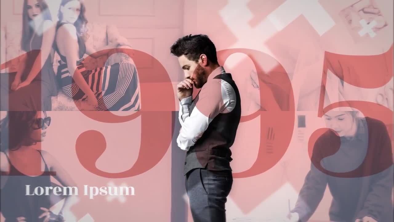 简洁时尚的奢侈品宣传片素材库精选AE模板