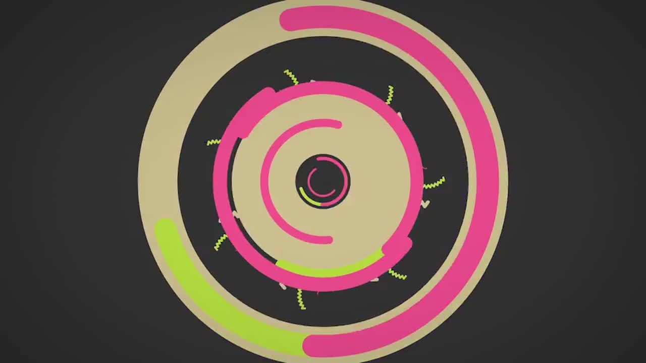 公司形状徽标显示素材库精选AE模板