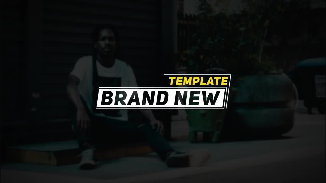 动画下三分之一或光滑的全屏标题素材库精选AE模板