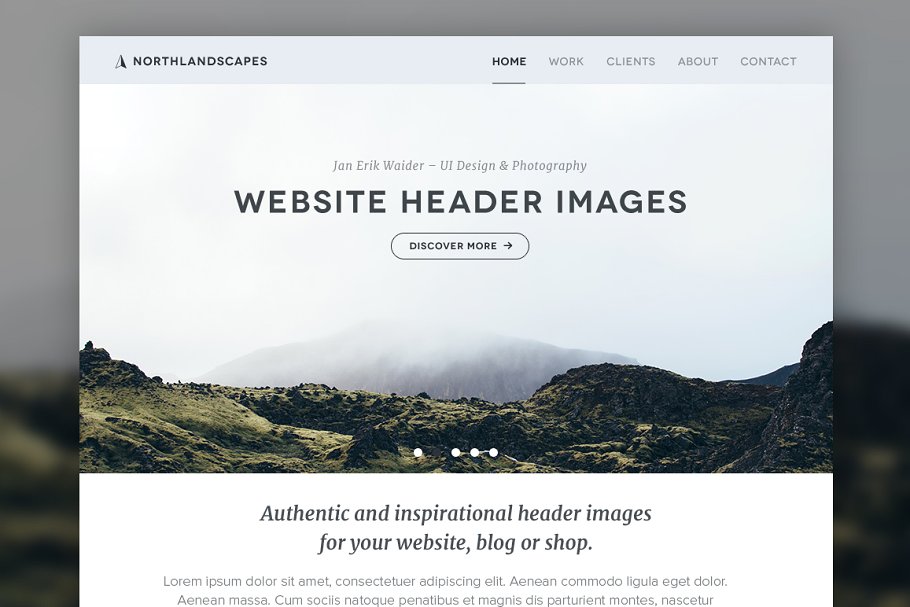 10张网站广告标题照片 10 Website Header Photos (MINIMAL 2)插图(4)