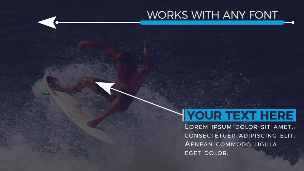 10个干净现代简单的标注标题素材库推荐PR模板