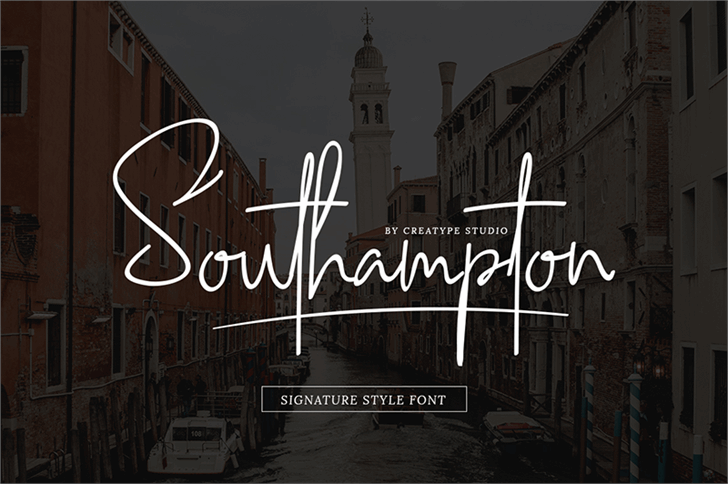 Southampton font插图 Southampton font插图