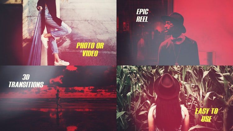 时尚产品展示ae模板