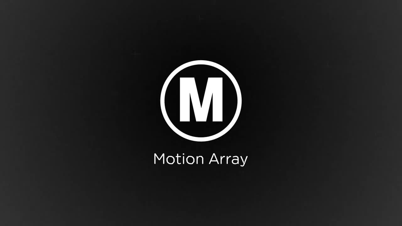 3个独特创意的小故障和扭曲效果的徽标显示素材库精选AE模板