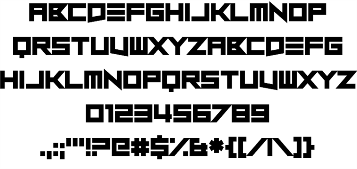 Close and Open font插图1 Close and Open font插图1