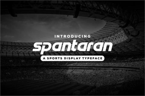 Spantaran font素材之家精选英文字体