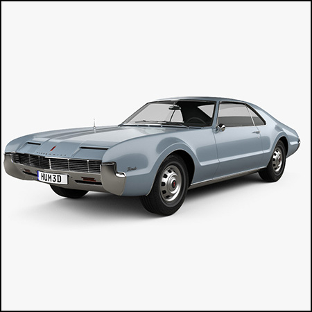 Oldsmobile Toronado 1966 跑车素材之家精选3D模型