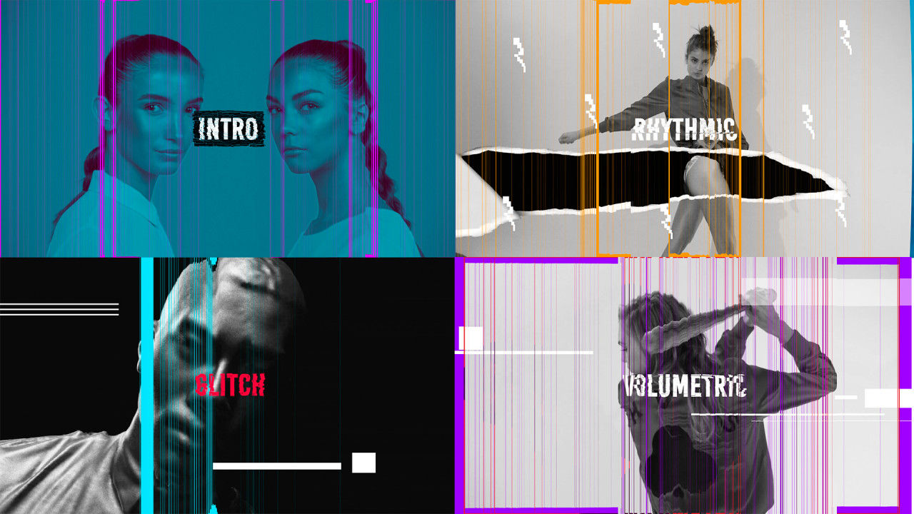 促销故障介绍素材库精选AE模板