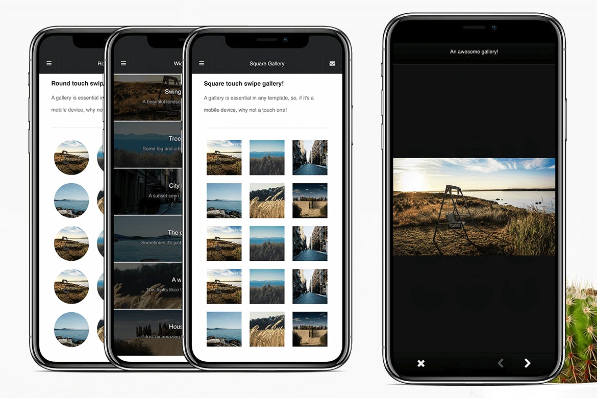 响应式个人简历网站设计HTML模板素材库精选 Profiler | Mobile Resume & CV Site Template插图(2)
