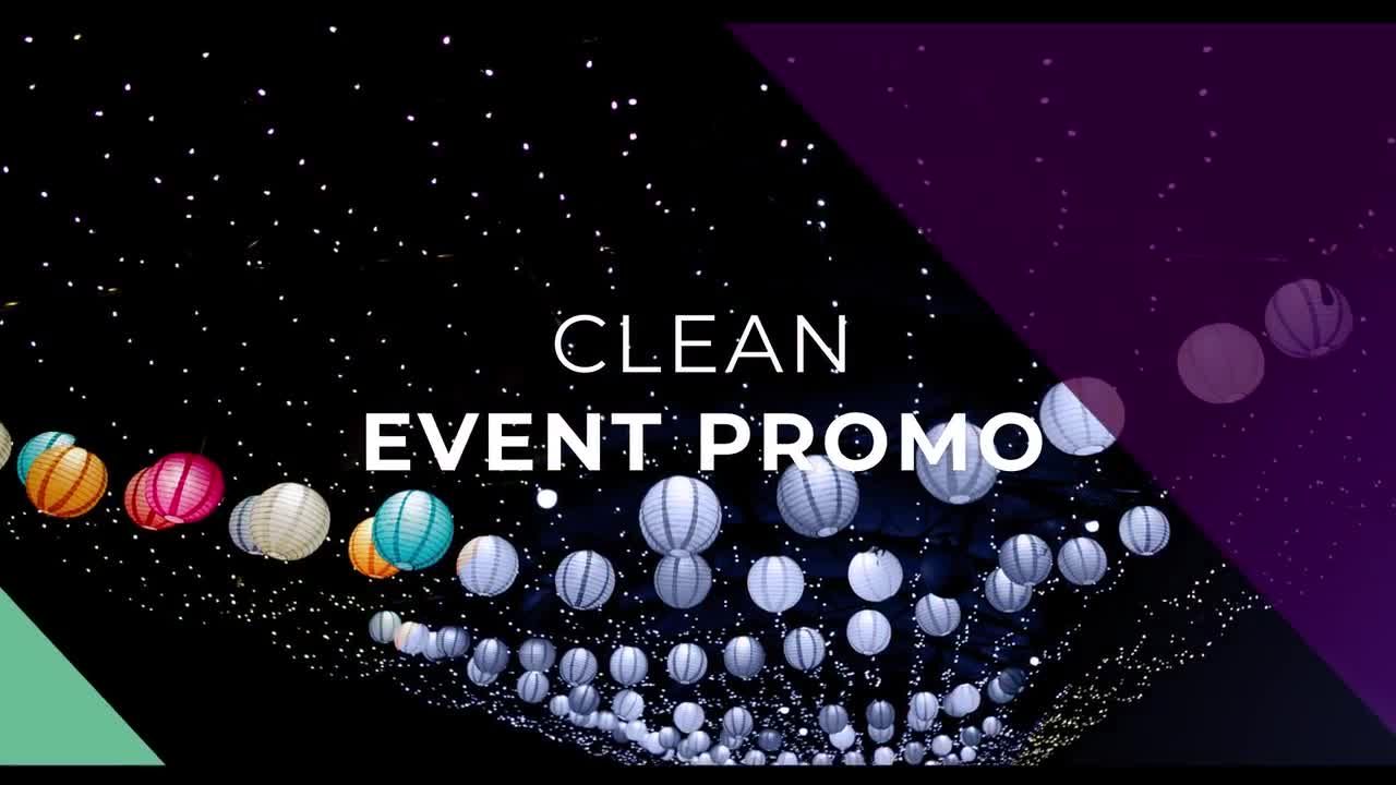 动态动画的清洁活动促销素材库精选AE模板