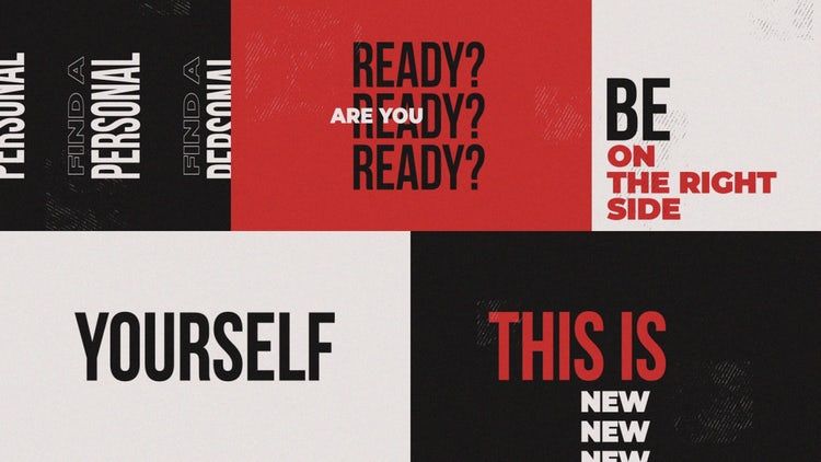 现代动感的动态标题素材库精选AE模板