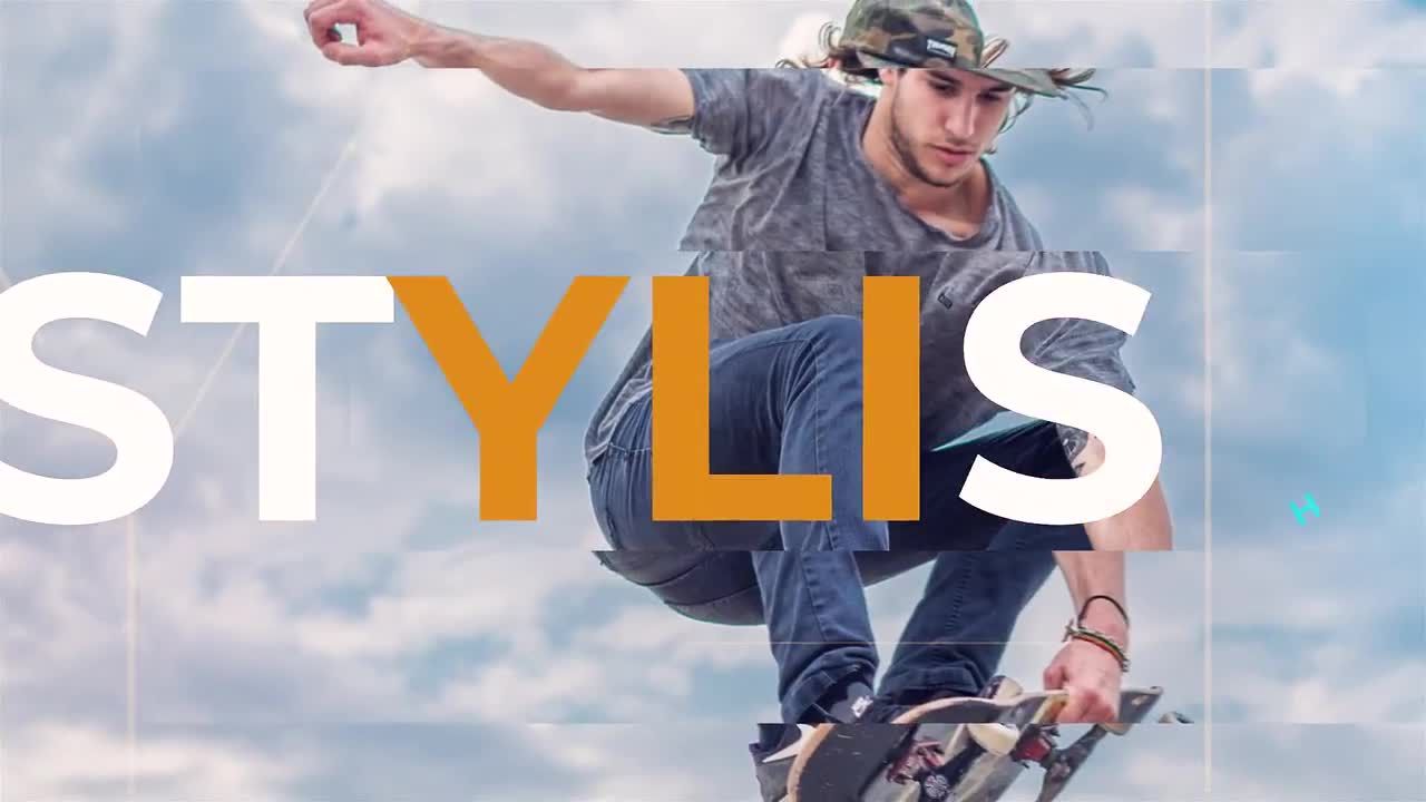 动态快速开场白素材库精选AE模板