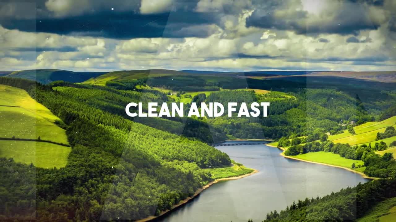 干净简单的假期文本动画素材库精选AE模板