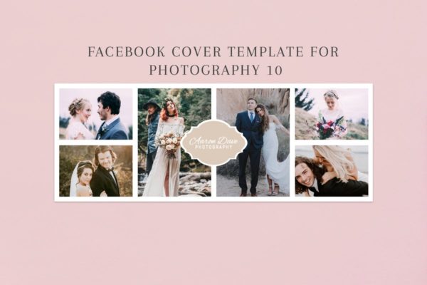 时尚摄影设计Facebook封面模板素材库精选V9 Facebook Cover Template for Fashion Photography 09