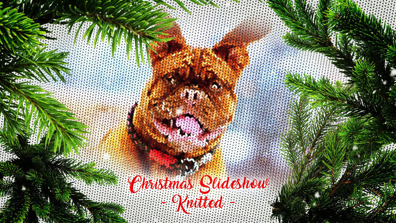 圣诞节幻灯片动态动画ae模板