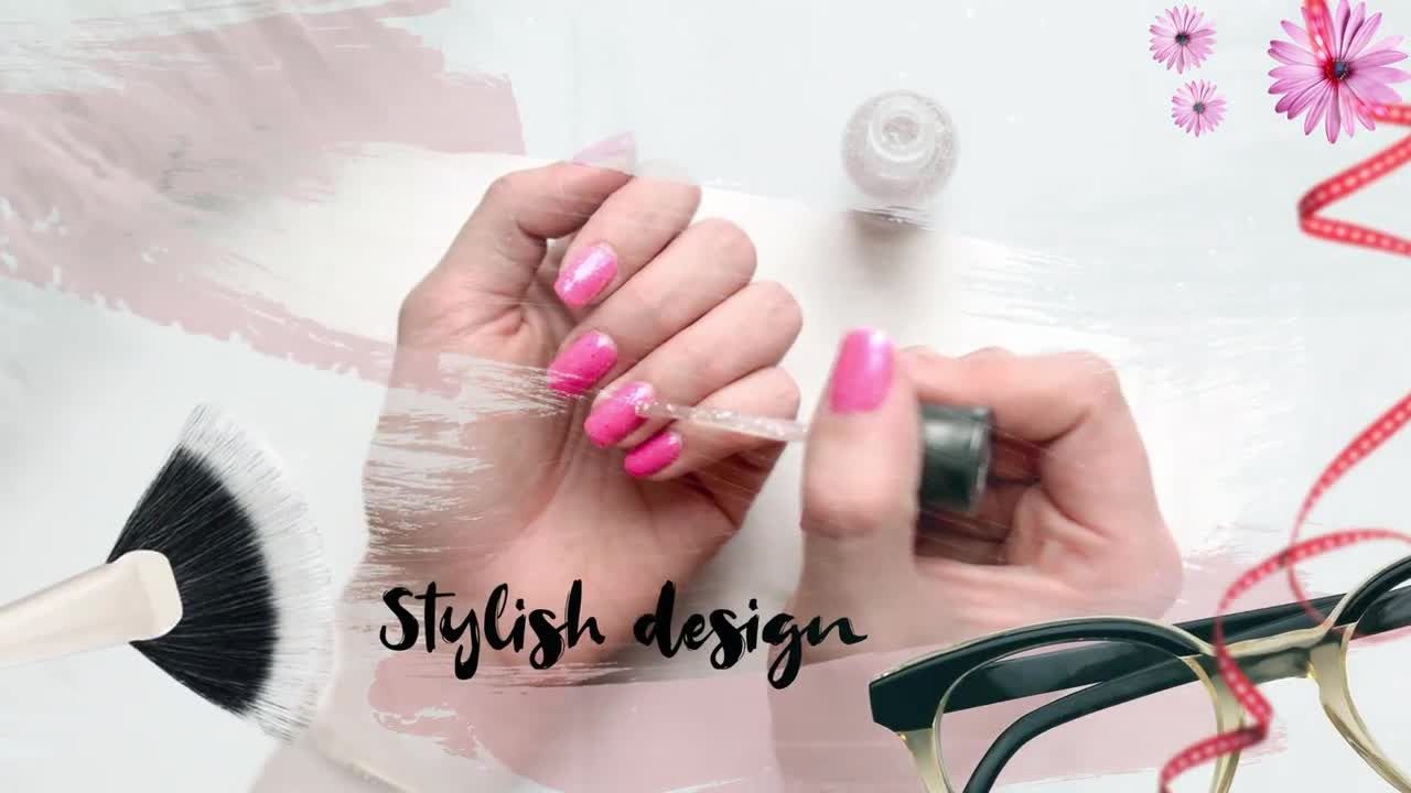 时尚幻灯片相册ae模板