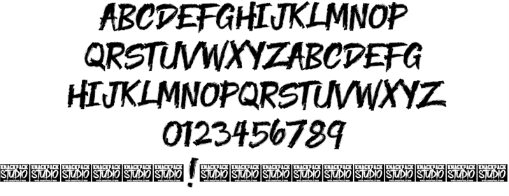 Yenoh Brush font插图1 Yenoh Brush font插图1