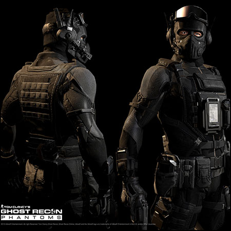 幽灵行动幻影/Vigilante-Support Class游戏角色素材之家精选3D模型