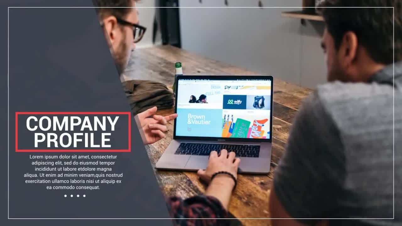 清新动感风格清洁企业宣传素材库精选AE模板