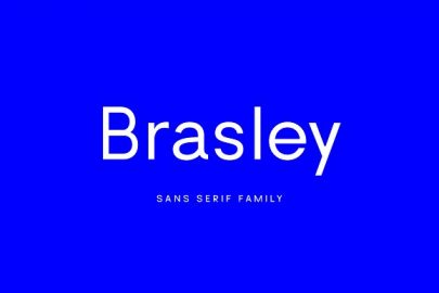 Brasley: a geometric sans family素材之家精选英文字体