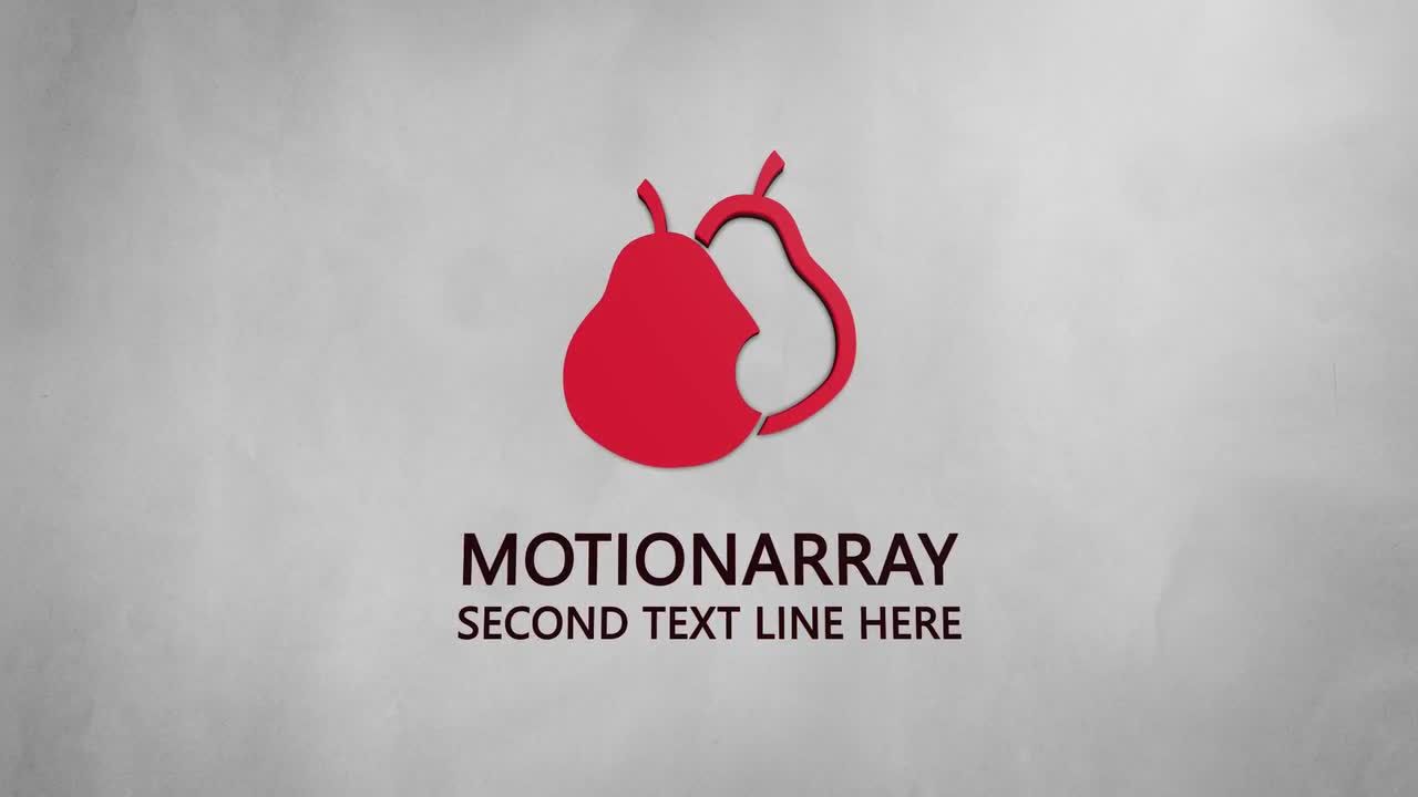 动态动画图层徽标显示素材库精选AE模板