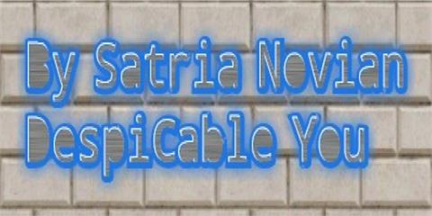 Despicable You font素材之家精选英文字体