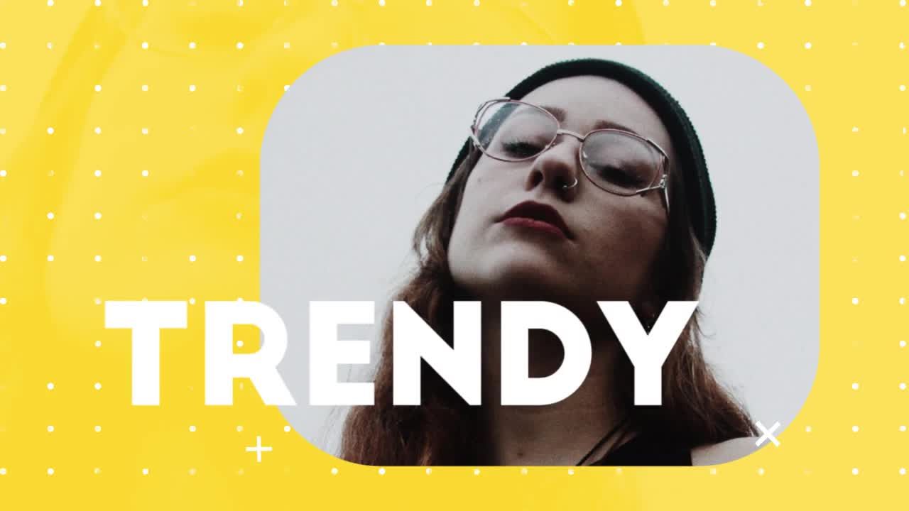 时尚宣传片首映开场PR视频模板