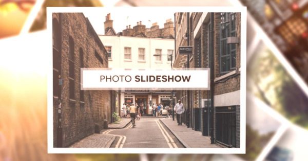 3D闪烁照片幻灯片视频素材库精选AE模板 3D Photo Slideshow