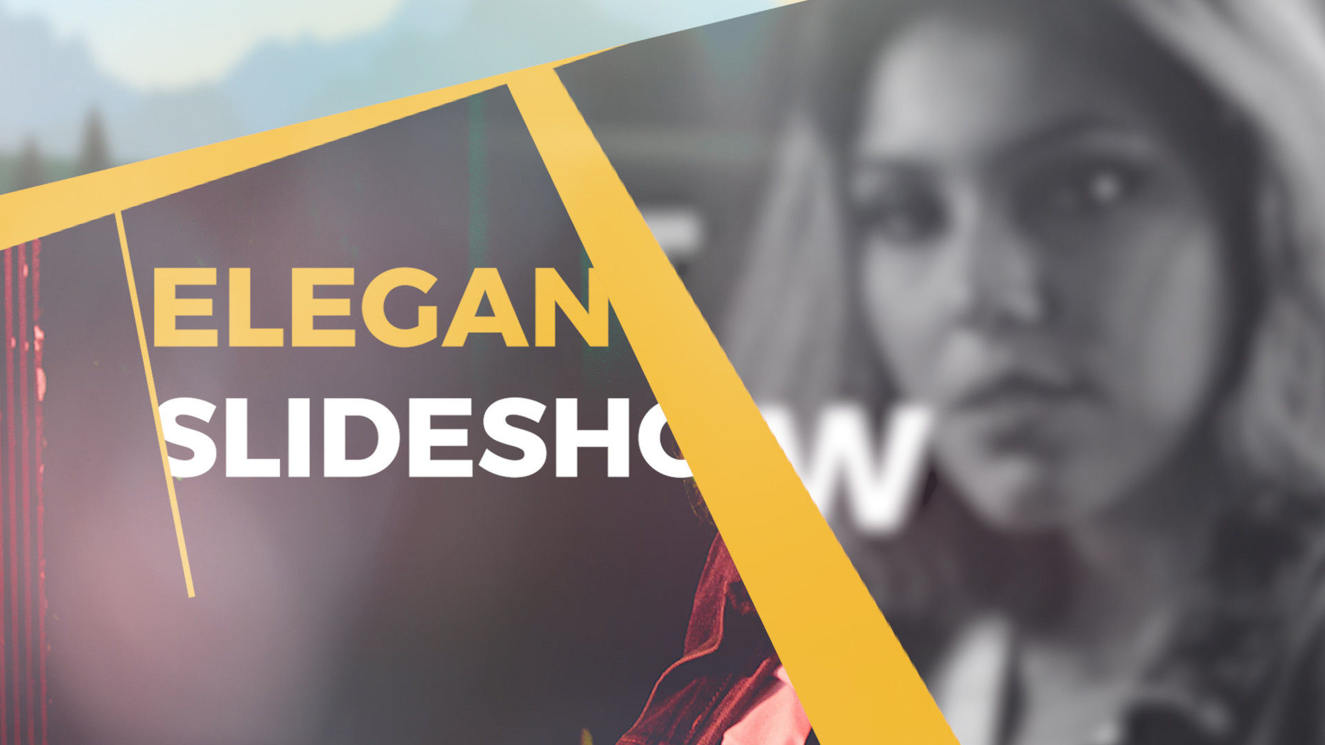 专业时尚优雅的幻灯片动画素材库精选PR模板