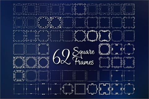 Square Frames font素材之家精选英文字体