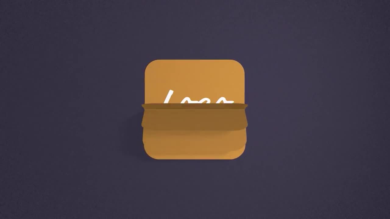 甜美的弗利徽标素材库精选AE模板