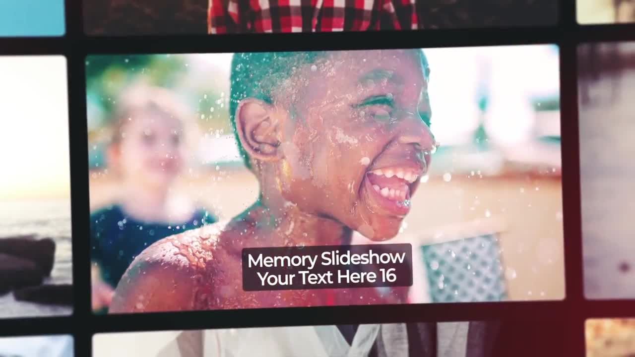 胶片美好时光效果照片回忆素材库精选AE模板