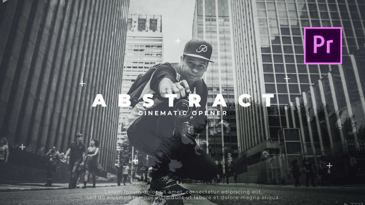 时尚全新的pr推广宣传视频模板