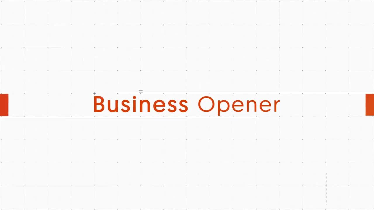 现代设计时尚过渡商业活动素材库精选AE模板