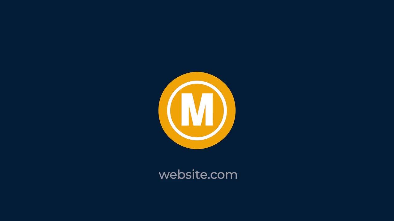 创意多边形logo展示动画素材库推荐PR模板