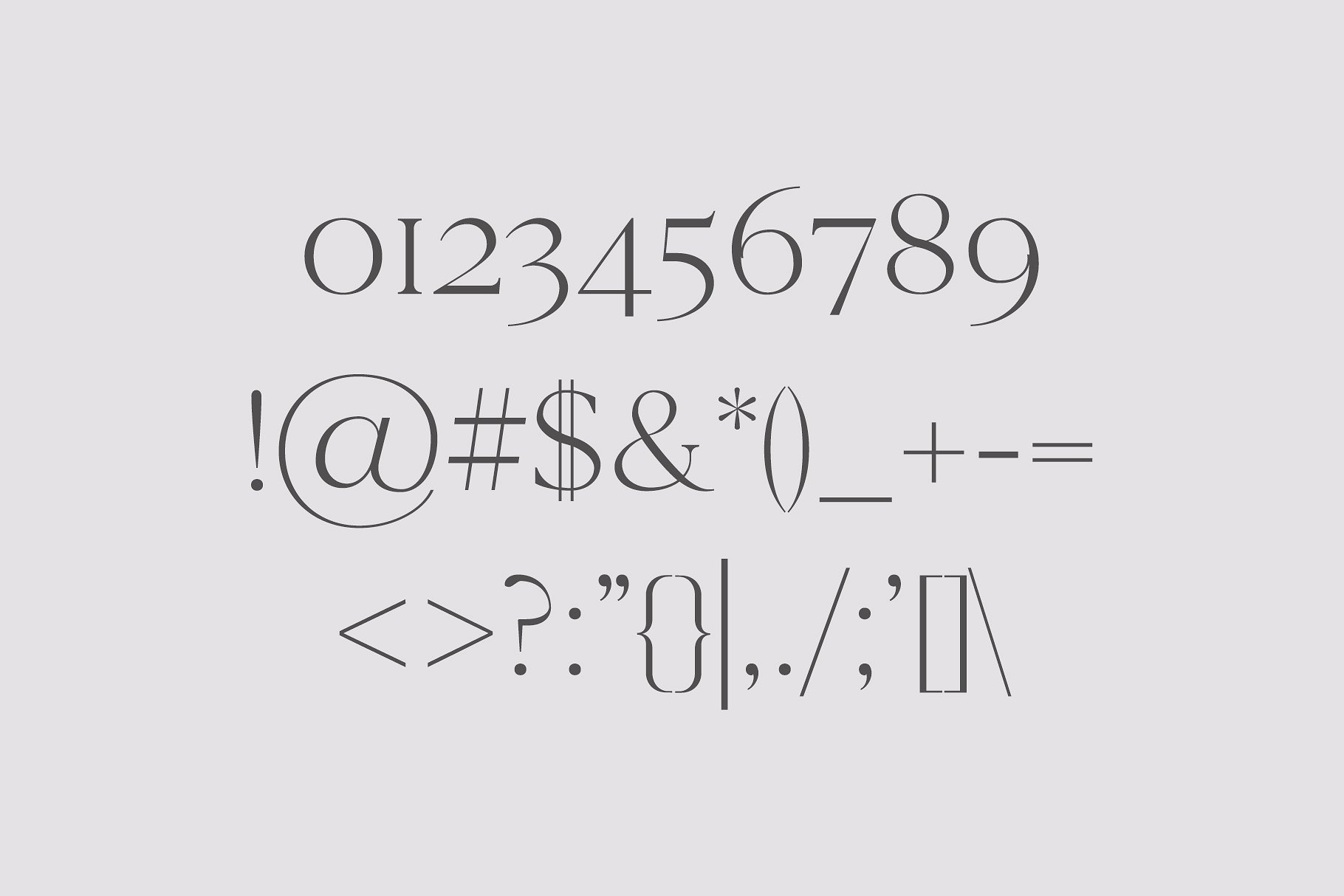 排版印刷网页设计适用的英文衬线字体家族 Cammron Serif Font Family插图(3)