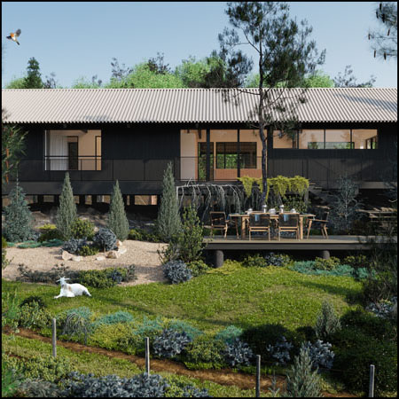 15种花园景观针叶树松树植物素材之家精选3D模型