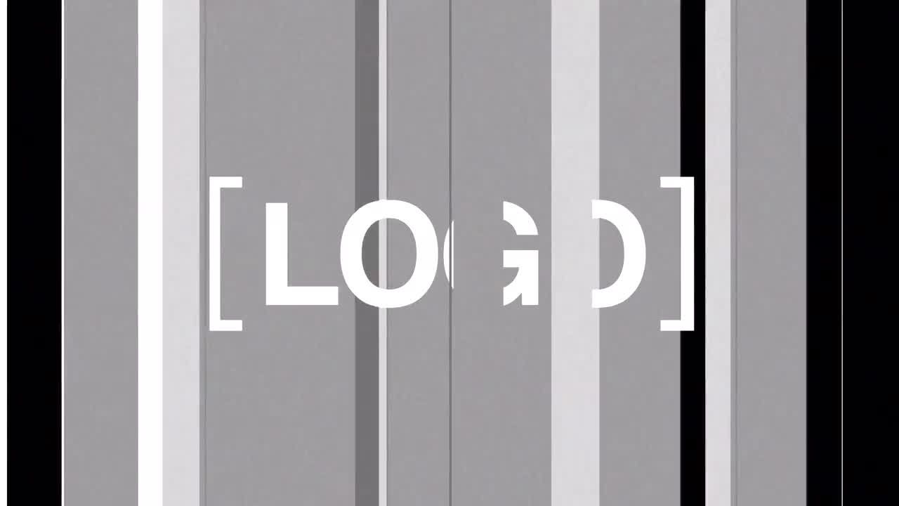 徽标扫描素材库精选AE模板