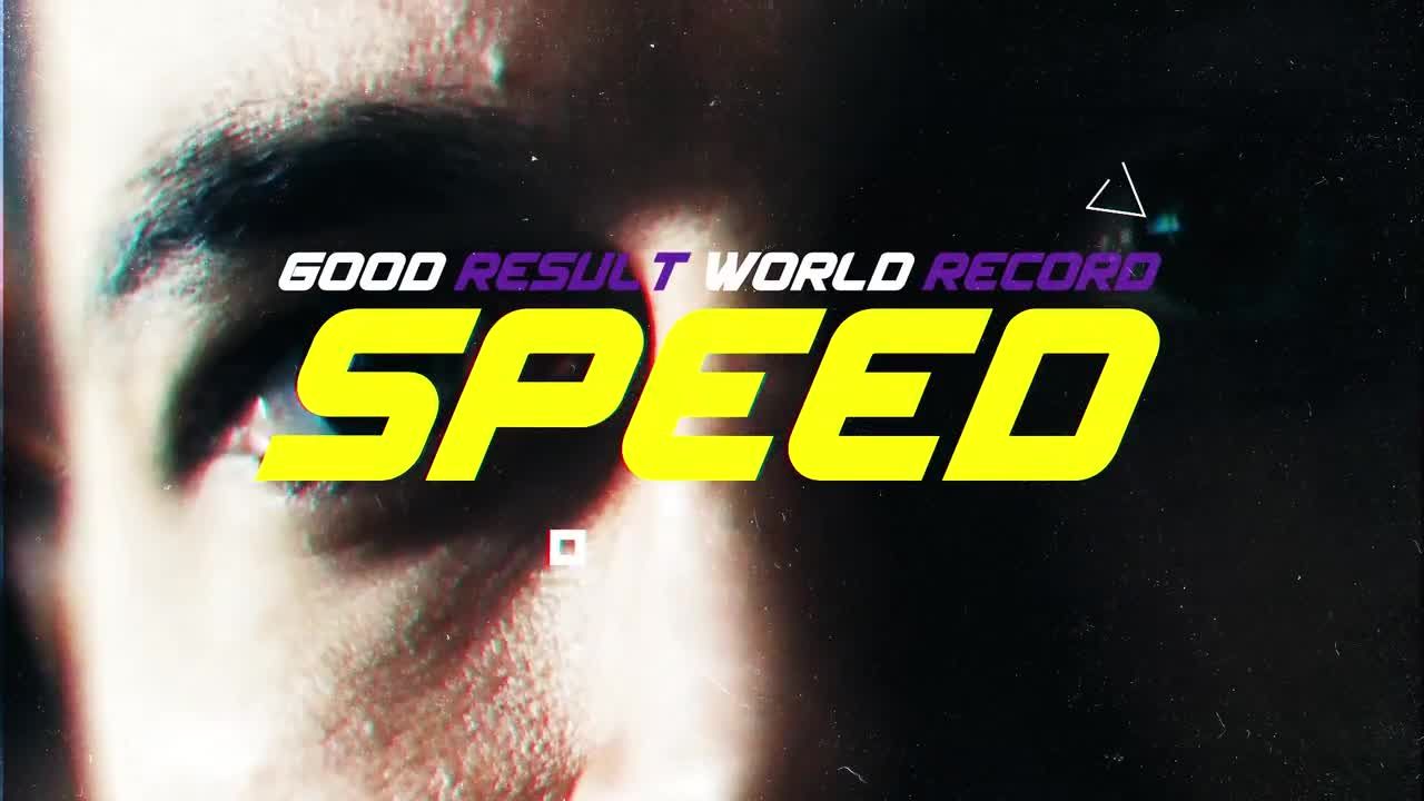 音乐视频故障转场素材库精选AE模板