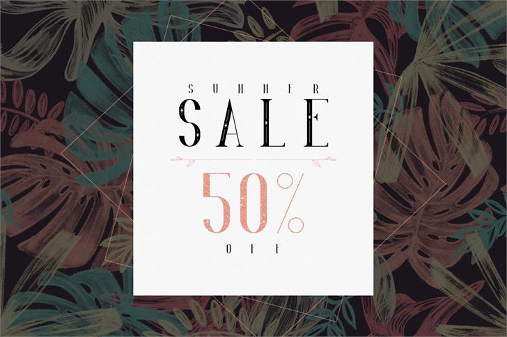 Desislava Ornament font插图6