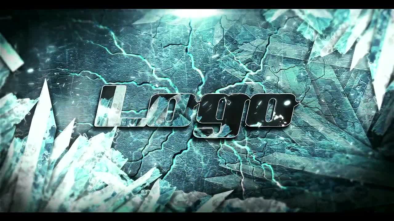 冰影效果logo展示素材库精选AE模板