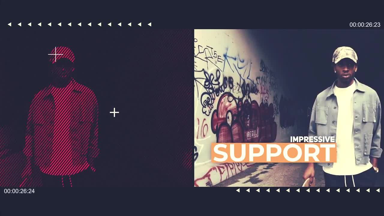 时尚城市介绍动态标题排版片头素材库精选AE模板Urban Promo Opener