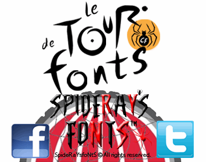 Le Tour de Fonts font素材之家精选英文字体