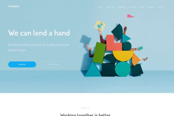 软件应用&amp;Web技术开发主题Drupal模板素材库精选 TheSaaS – SaaS, Software &amp; WebApp Drupal Theme