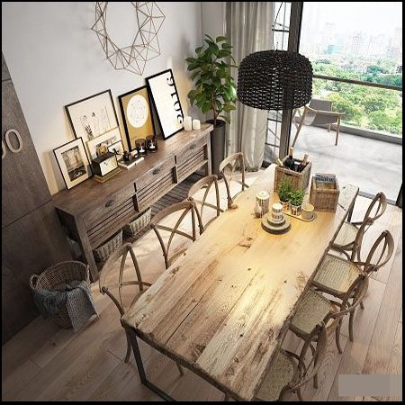 餐厅内部室内场景素材之家精选3D模型