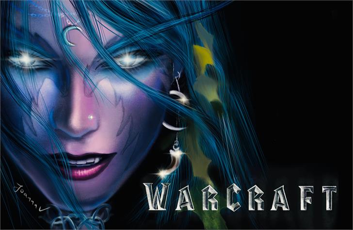 warcraft font插图 warcraft font插图
